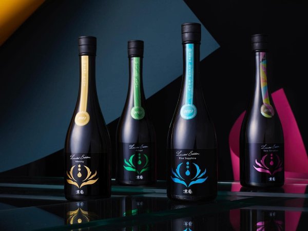 画像2: 寒菊 Discovery Blue Sapphire 山田錦×五百万石うすにごり生 720ml【クール便指定】 (2)